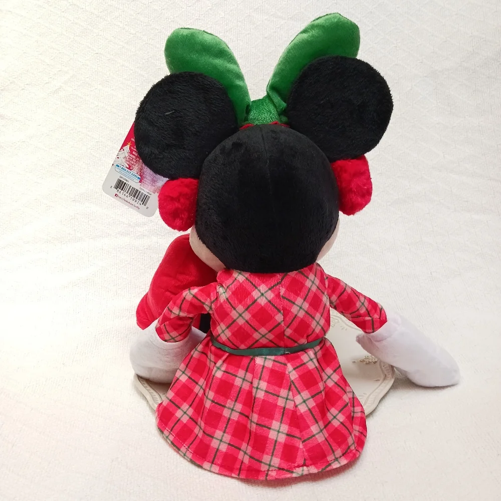 20" Disney Holiday Snowflake Minnie Mouse Plush - Picture 3 of 8